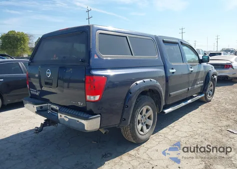 2011 Nissan Titan Sv из США, поврежденный, VIN 1N6BA0ED0BN313294